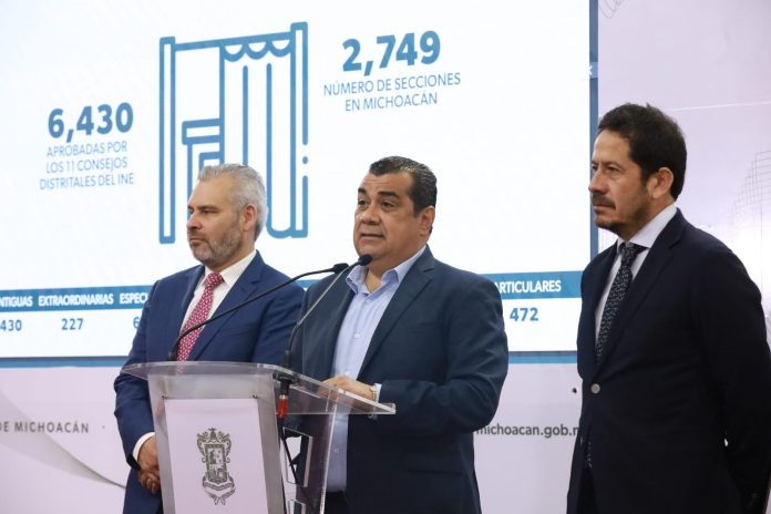 109 candidatos tienen resguardo policial en Michoacán: SEGOB