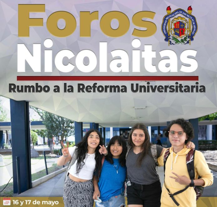 UMSNH inicia este jueves los Foros Nicolaitas, Rumbo a la Reforma Universitaria