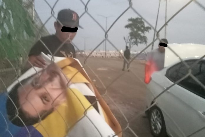 Denuncia Toño García retiro ilegal de 800 lonas de su campaña en Distrito 16 Denuncia Toño García retiro ilegal de 800 lonas de su campaña en Distrito 16