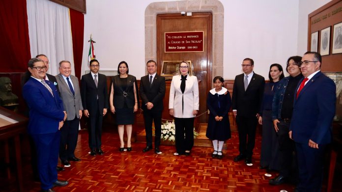Paloma González es la rectora de la UMSNH por un día; señala que la educación es una herramienta poderosa