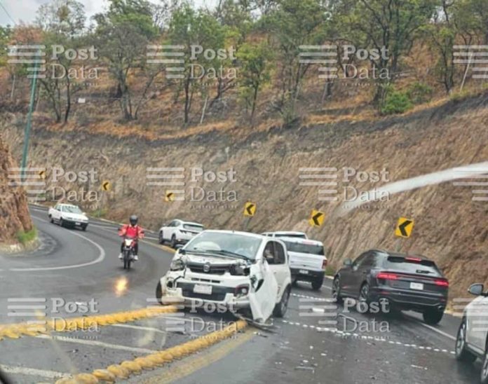 Se registran 2 percances vehiculares en distintas zonas de Morelia