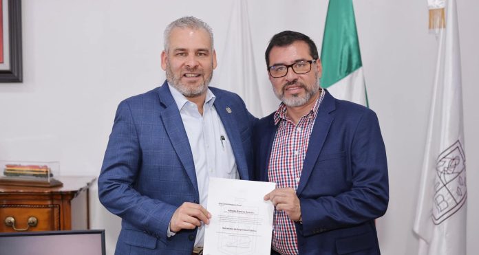 Tras protesta policial, gobernador designa a Juan Carlos Oseguera como secretario de Seguridad Pública