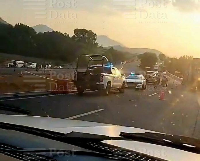Choque vehicular múltiple deja 2 muertos en la México-Guadalajara