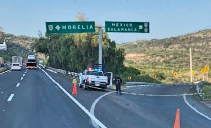 Un muerto y un herido, sobre la Morelia-Salamanca