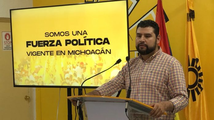 PRD no tuvo la fuerza suficiente para enfrentar una elección de Estado: Dirigente