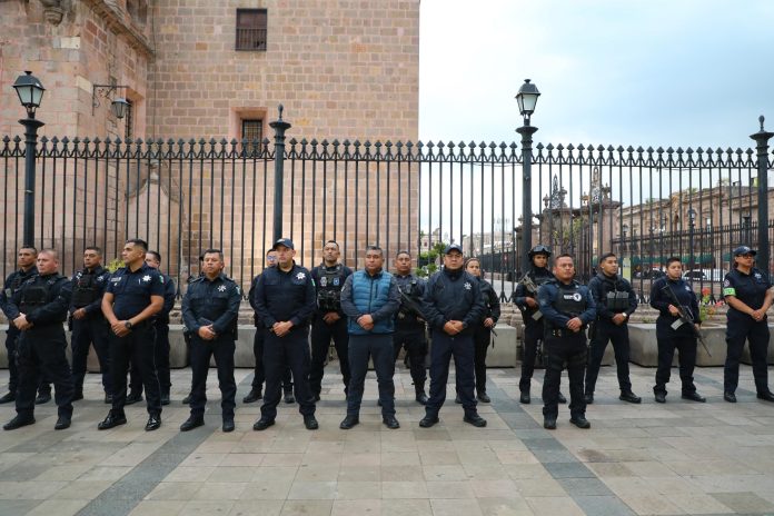 Ante hechos violentos, Guardia Civil fortalece el Blindaje Morelia