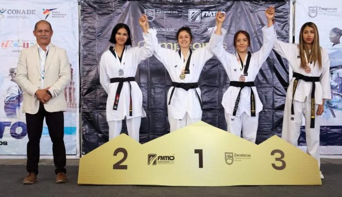 La taekwondoín Sofía Montañez conquistó medalla de plata en Corea del Sur