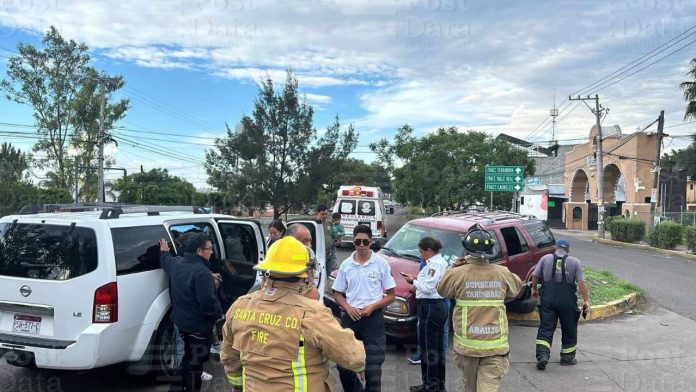 Se registran 3 choques vehiculares, en Morelia y Tarímbaro