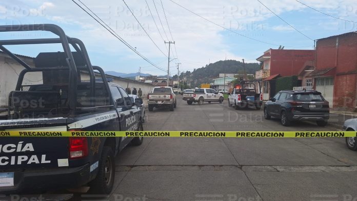 Identifican al masculino asesinado a tiros en la colonia Francisco J. Mújica, en Uruapan