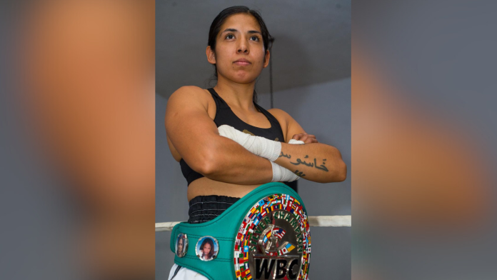 Boxeadora Soledad Vargas, ganadora de la presea 'Amalia Solórzano’ 2024