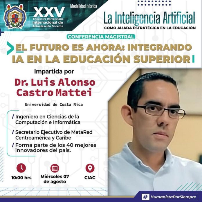 A través del uso de herramientas IA, docentes podrían ahorrar el 40 por ciento de trabajo administrativo: Castro Mattei A través del uso de herramientas IA, docentes podrían ahorrar el 40 por ciento de trabajo administrativo: Castro Mattei