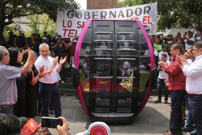Construcción del Teleférico registra un avance del 49%, pero la mayor parte se arma en Austria: SEDUM