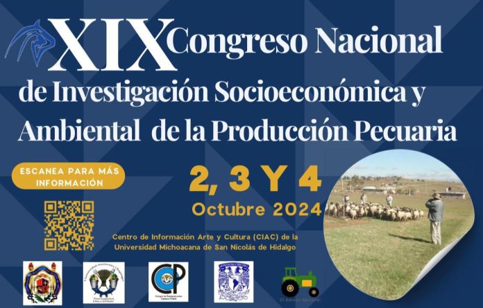 XIX Congreso Nacional de Investigación Socioeconómica y Ambiental de la Producción Pecuaria, en puerta