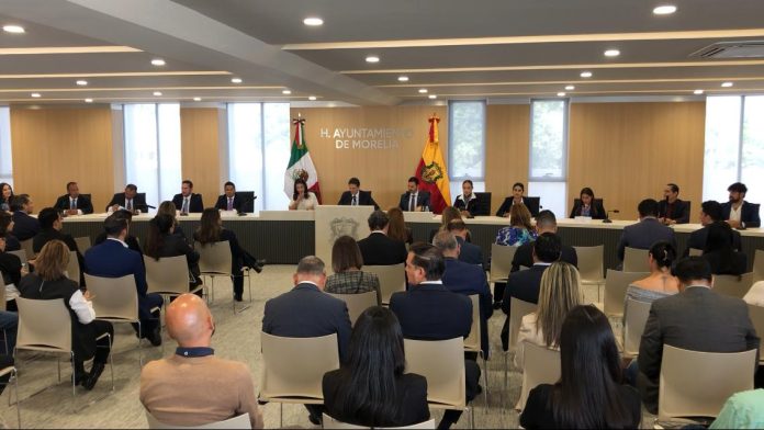 Con la aprobación de nuevos fraccionamientos, Cabildo de Morelia estrena recinto Con la aprobación de nuevos fraccionamientos, Cabildo de Morelia estrena recinto