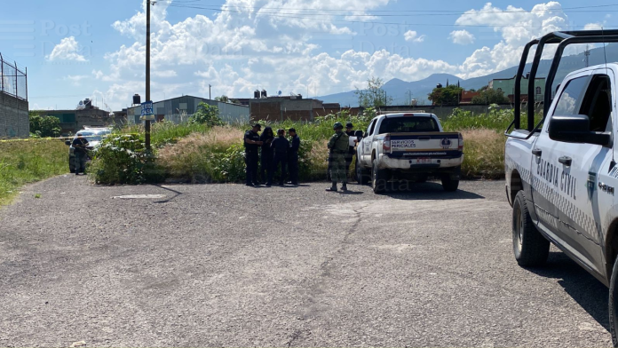 Hallan a hombre asesinado en la colonia Gertrudis Sánchez de Morelia