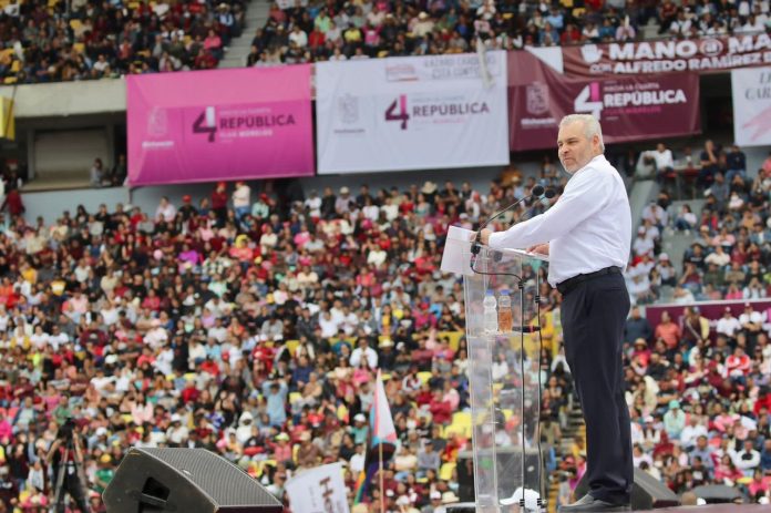 Gobernador calcula 50 mil asistentes a su informe en el Estadio Morelos y “sin Natanael Cano”