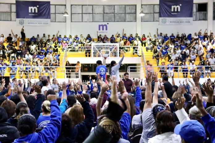 SEMACM emplazará a huelga al Ayuntamiento de Morelia; exige aumento del 18% al salario