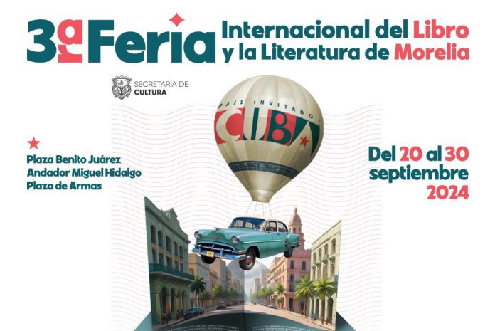 Este viernes dará inicio la tercera edición de la Feria Internacional del Libro y la Lectura de Morelia (FILLM),