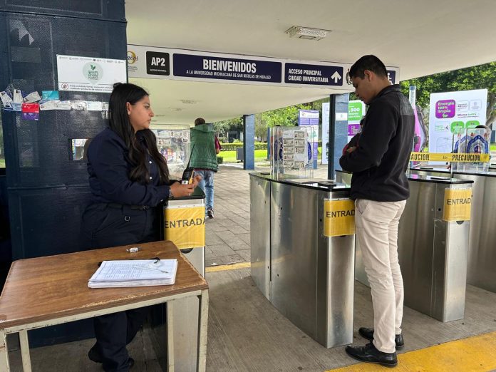 Durante la gestión de la rectora Yarabí Ávila González, se han reforzado las medidas para brindar mayor seguridad a la comunidad estudiantil