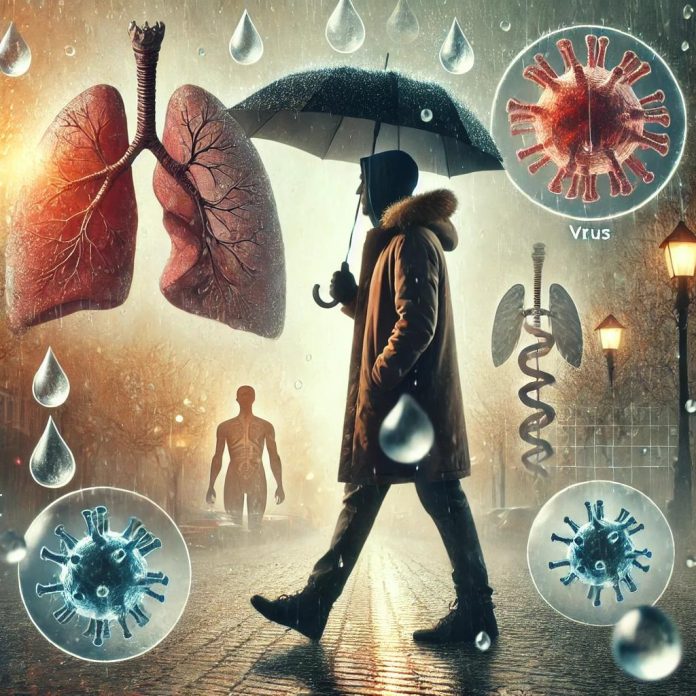 Con llueve mucho, hemos notado que aumentan los resfriados, las gripes y otras enfermedades respiratorias.