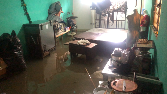 Al menos 433 viviendas resultaron afectadas por las inundaciones en Morelia