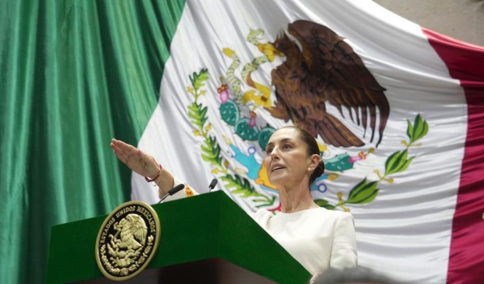 No regresará la guerra de Calderón contra el narcotráfico: presidenta de México