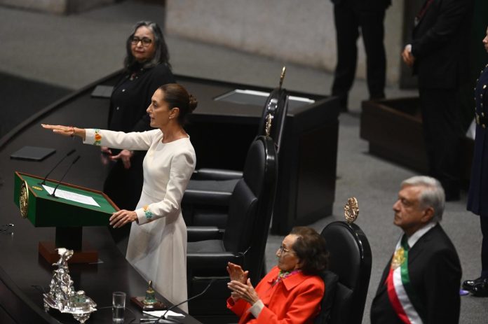 Rinde protesta Claudia Sheinbaum como la primera Presidenta de México