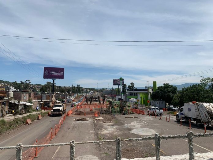 Al 67%, la construcción del Puente Vehicular en Villas del Pedregal: SCOP Al 67%, la construcción del Puente Vehicular en Villas del Pedregal: SCOP