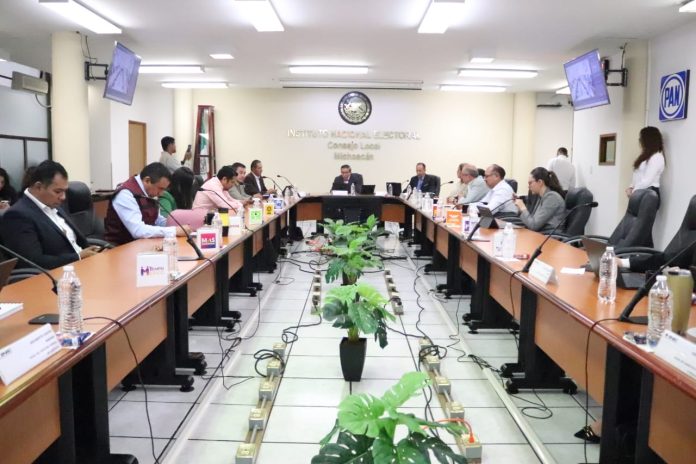 INE se declara listo para la elección extraordinaria en Irimbo