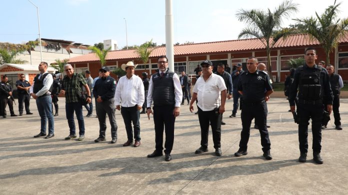 SSP y Policía de Uruapan arrancan operativo de seguridad por aire y tierra