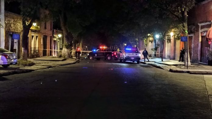 Motociclista es asesinado en el Centro Histórico de Morelia