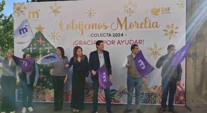 En apoyo a las comunidades más frías, arranca 'Cobijemos Morelia' 2024