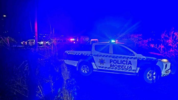 Pocas horas después de que dos hombres murieron tras ser atacados a balazos en la colonia moreliana Presa de Los Reyes