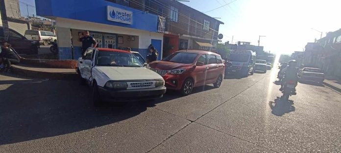 Se registran 2 accidentes vehiculares en distinto puntos de Morelia