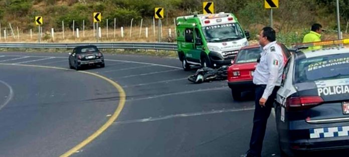 Se accidentan 2 motociclistas en distintos puntos de Morelia
