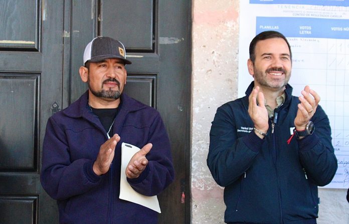 David Ruiz, electo por usos y costumbres para Jefe de tenencia de Chiquimitío