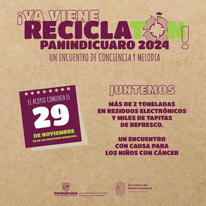 ¡El Reciclatón Panindícuaro 2024 está a la vuelta de la esquina! ¡El Reciclatón Panindícuaro 2024 está a la vuelta de la esquina!