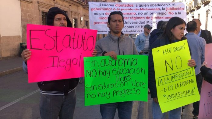 Reforma universitaria no fue consultada, denuncian docentes e investigadores nicolaitas