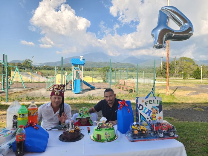 El pasado fin de semana, Jesús Ángel, conocido como Chuchito, celebró su cuarto cumpleaños.