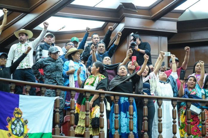 Aprueba Congreso de Michoacán la Reforma Constitucional Indígena