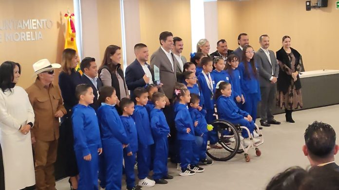 Entrega ayuntamiento de Morelia Galardón Municipal del Deporte 2024