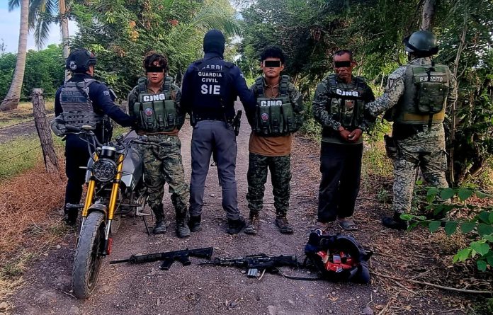 Inhabilitan almacén de drones explosivos del CJNG en Buenavista
