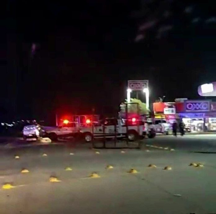 Una vistosa movilización policial se registró la noche de este miércoles en el municipio de Tarímbaro, en los límites con la región de Álvaro Obregón.