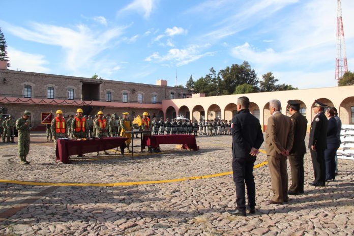 La Secretaría de la Defensa Nacional a través de la Comandancia de la 21/a. Zona Militar, llevó a cabo