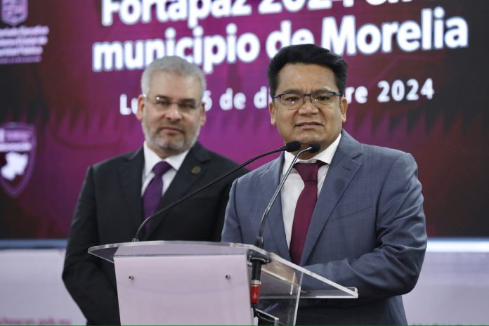 A 3 días de que el gobernador Alfredo Ramírez Bedolla, aseguró en sus redes sociales que Morelia recibió 88 millones de pesos del Fondo de Aportaciones para la Paz