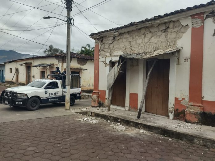 Tiembla de nuevo este lunes en Coalcomán, el sismo alcanzó 4 de magnitud