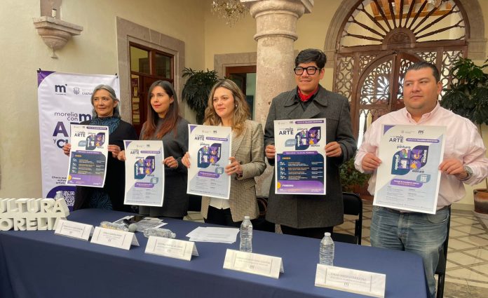 Abren convocatoria para inscribirse en talleres gratuitos 'Morelia con Más Arte'