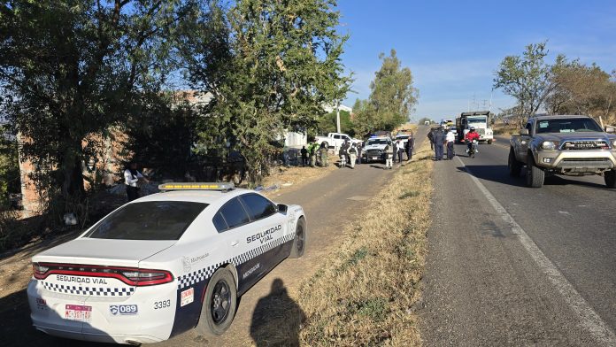 Se registra homicidio a balazos en Zamora