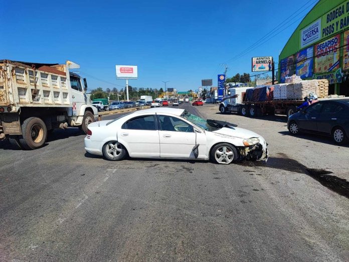 Se registran 2 accidentes vehiculares en Morelia; 2 personas quedan heridas