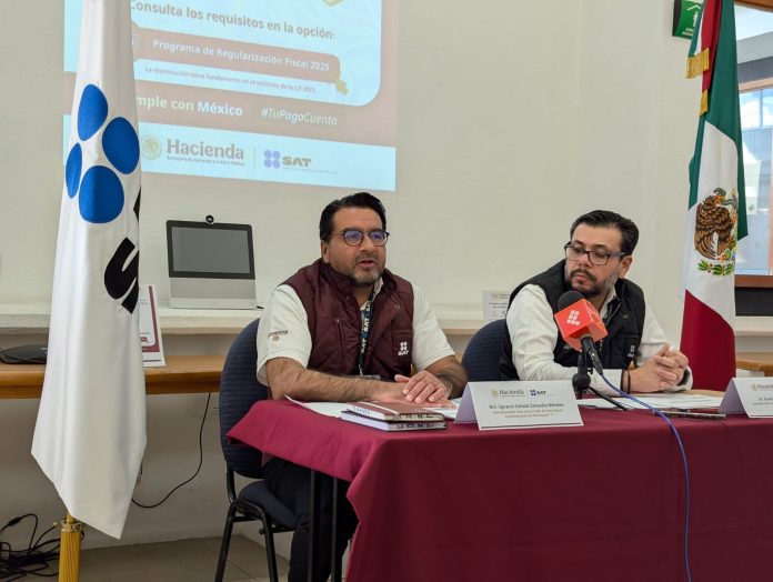 Lanza SAT Programa de Regularización Fiscal 2025, para morosos anteriores a 2023